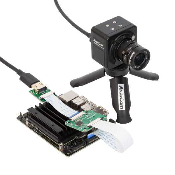 Arducam Caméra HQ IMX477 12.3MP Pour Jetson Nano / Xavier NX – Plug & Play Avec ISP Natif