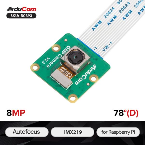 V2 IMX219 - Native Camera - Raspberry Pi - Embedded Camera Module