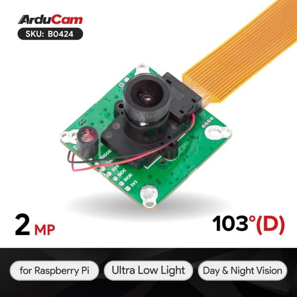 Pivariety Camera - Raspberry Pi - Embedded Camera Module