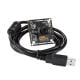100fps Global Shutter USB Camera Board, 1MP OV9281 UVC Webcam with Low Distortion M12 Lens Without Microphones