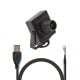 8MP 1080P Wide Angle USB Camera with Mini Metal Case, 1/3.2” CMOS IMX179 UVC USB2.0 Webcam Board with M12 Lens, Microphone, 3.3ft/1m Cable for Windows, Linux, Android, and Mac OS-Arducam