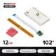 Raspberry Pi Official Camera Module V3-12MP IMX708 102° Wide Angle Autofocus Camera with Acrylic Case