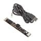 8MP IMX219  3280(H)×2464(V)@30fps USB Camera Module with Sigle Microphone for Linux, Windows, and Mac OS