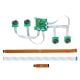 Arducam 1MP*4 Quadrascopic Camera Bundle Kit for Raspberry Pi, NVIDIA® Jetson AGX Orin/Orin Nano/Orin NX , Four OV9782 Global Shutter Color Camera Modules and Camarray Camera HAT