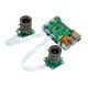 Arducam 12MP*2 Synchronized Stereo Camera Bundle Kit for Raspberry Pi and Pi zero, Two 12.3MP 477P Camera Modules with CS Lens and Camarray Stereo Camera HAT