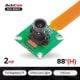 [Discontinued] 2MP IMX462 Color Ultra Low Light STARVIS HDR Camera Module with M12 Lens for Raspberry Pi