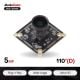5MP OV5648 USB Camera Module with Wide Angle M12 Lens and Single Microphone for Windows, Linux, Android, and Mac OS
