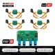 4-channel 8*Camera Bundle Kit for NVIDIA Jetson AGX Orin, 2.3MP Global Shutter Cameras, GMSL2 15m Long-Range, Sync Stereo & Onboard ISP for Robotics & Machine Vision