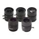 Arducam CS-Mount Lens Kit for Raspberry Pi HQ Camera (Type 1/2.3), 6mm to 25mm Focal Lengths, 65 to 14 Degrees, Telephoto, Wide Angle, Pack of 5