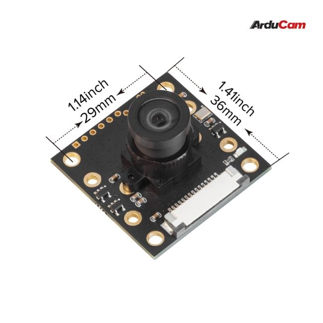 Discontinued] Arducam 5MP OV5647 Camera Module with M12x0.5 Lens