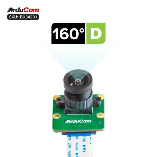 Arducam 8MP IMX219 Wide Angle Camera Module for NVIDIA® Jetson