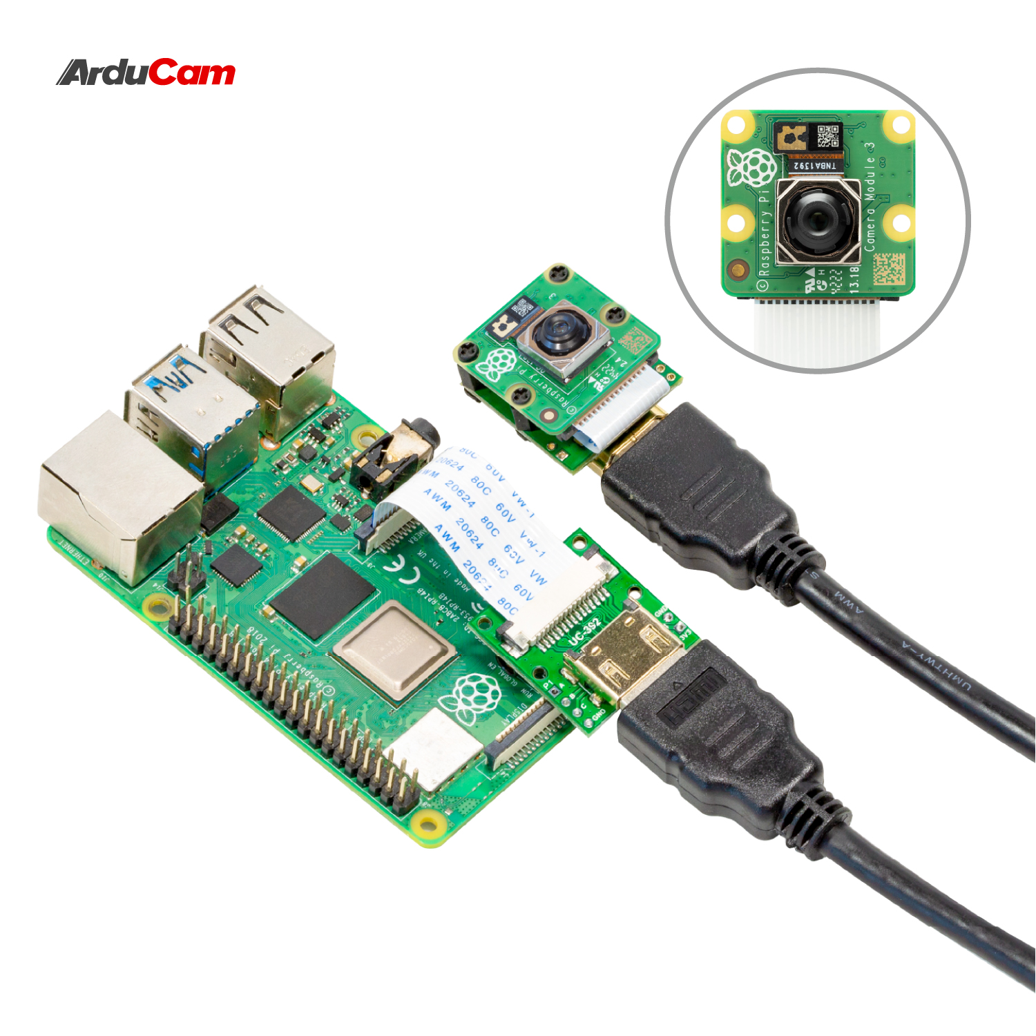 MIPI 2 to HDMI Converter Board Extension