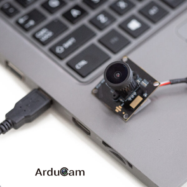 for laptop for raspberry pi wide angle low light Arducam 1080P Low Light WDR Ultra Wide Angle USB Camera Module for Computer, 2MP CMOS IMX291 160 Degree Fisheye Mini UVC USB2.0 Spy Webcam Board with Microphone, 3.3ft Cable for Windows Linux Mac OS