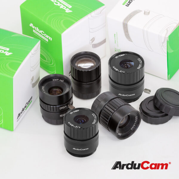 Arducam CS Mount Lens Kit Raspberry Pi HQ Camera LK004 2