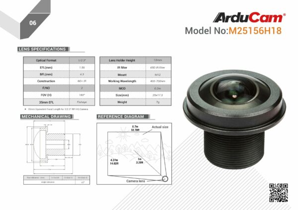 Arducam M12 Lens Kit for Pi HQ Camera 页面 7