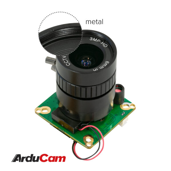 Arducam High Quality IR CUT Camera for Jetson NanoXavier NX 12.3MP 12.3 Inch IMX477 HQ Camera Module with 6mm CS Lens 不74 3