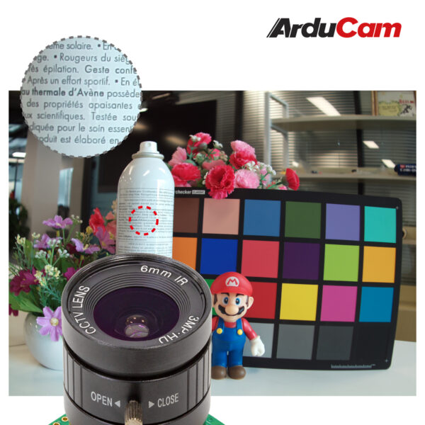 Arducam High Quality IR CUT Camera for Jetson NanoXavier NX 12.3MP 12.3 Inch IMX477 HQ Camera Module with 6mm CS Lens 不74 6