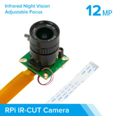 Arducam High Quality IR CUT Camera for Raspberry Pi 12.3MP 12.3 Inch IMX477 HQ Camera Module with 6mm CS Lens for Pi 4B 3B 2B 3A Pi Zero and more b0270 2