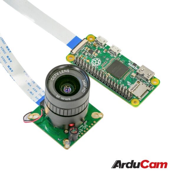 Arducam High Quality IR CUT Camera for Raspberry Pi 12.3MP 12.3 Inch IMX477 HQ Camera Module with 6mm CS Lens for Pi 4B 3B 2B 3A Pi Zero and more b0270 5