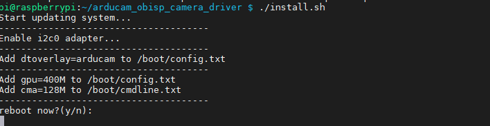 install the driver and reboot