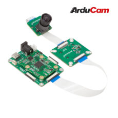 Arducam 12MP IMX477 MINI High Quality Camera with M12 mount lens and adapter board for DepthAI B0300 2
