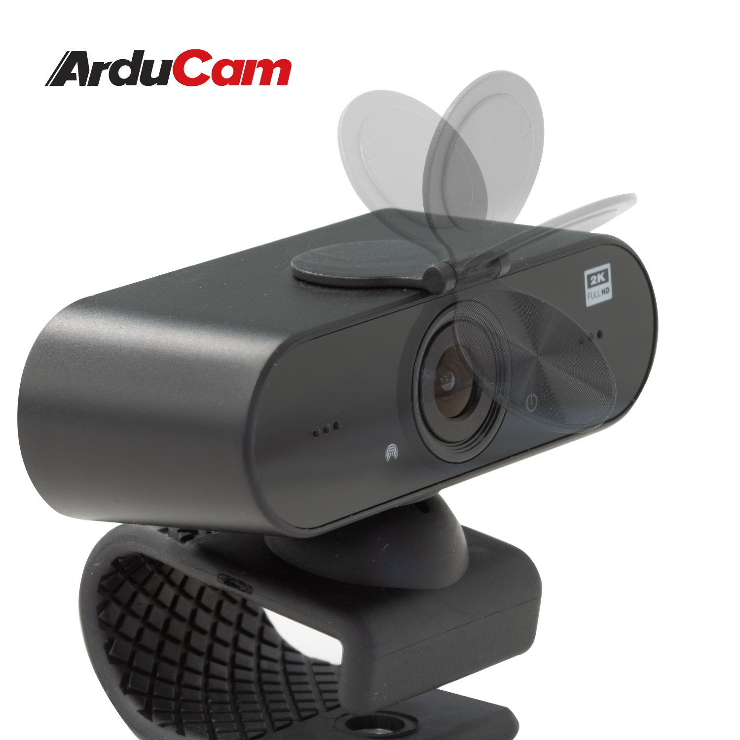 Webcam with Microphone, 2K HD Streaming USB Computer Webcam with Privacy  Cover [Plug and Play] [30fps] Video Calling and Recording for Computer  Laptop Desktop, USB Camera for PC Zoom Video/Gaming/Laptop (Black) 