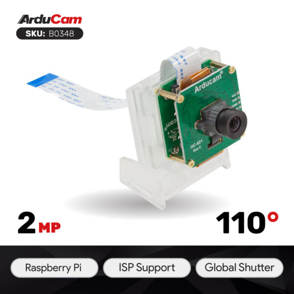 Arducam 2MP Global Shutter OG02B10 Color Camera Modules Pivariety B0348 1