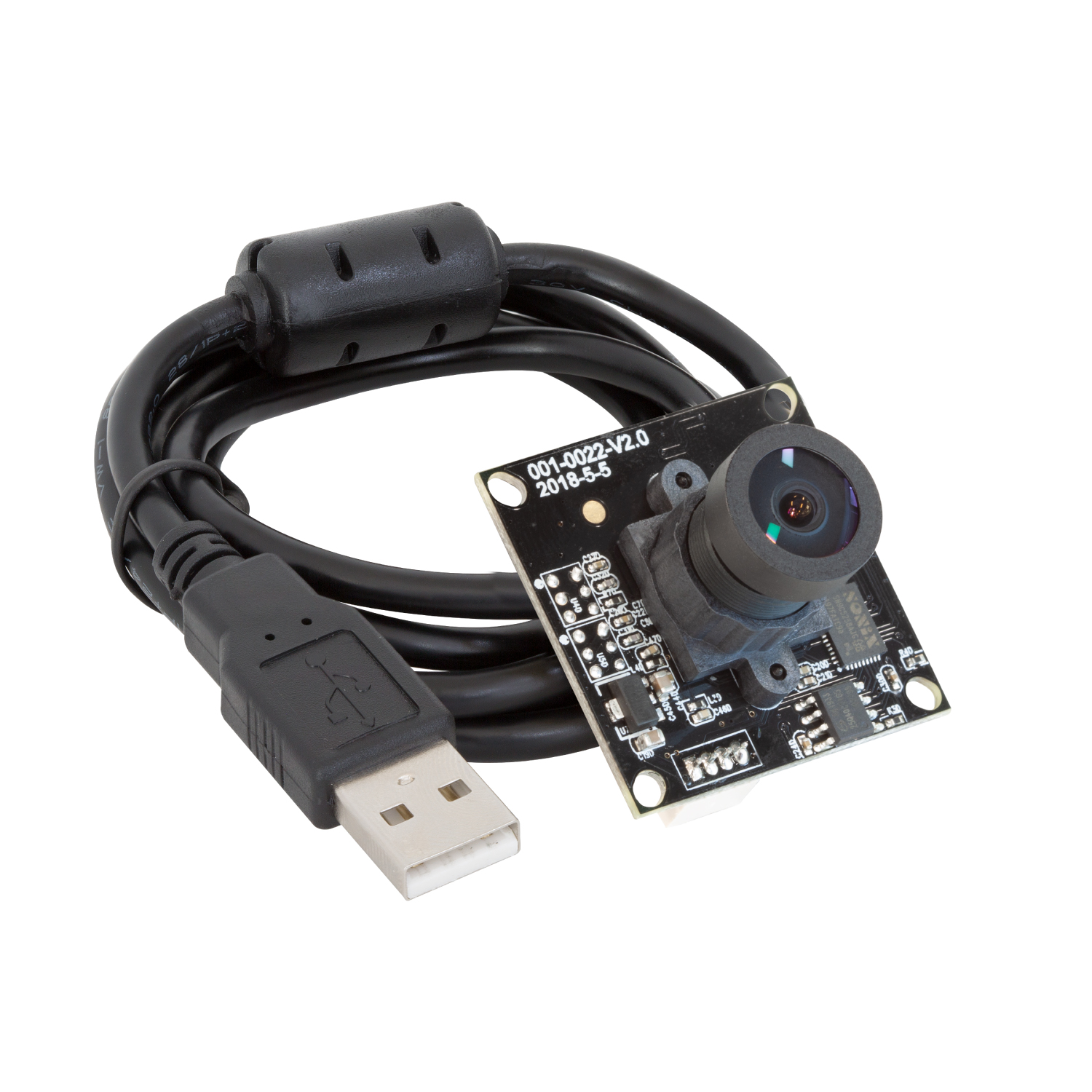 Linux ELP 170 degrés Fisheye Objectif Grand Angle Mini Cmos OV5640 5MP Autofocus USB Module de Caméra pour Android Windows