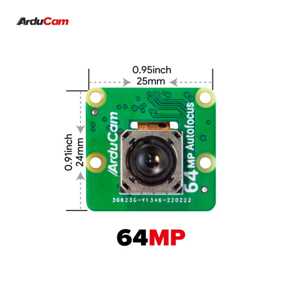 arducam 64mp synchronzied quad camera kit for raspberry pi B0402 3