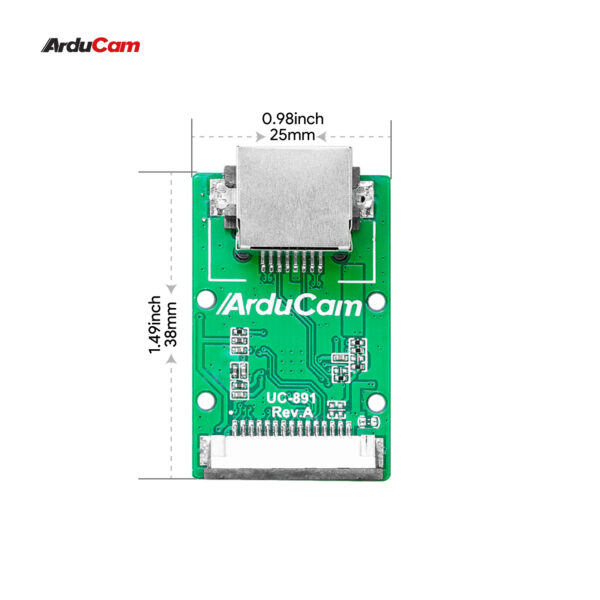 arducam camera and cable extension kit for pi B0399U6248 3
