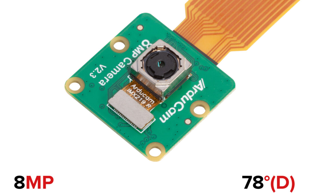 Arducam for Raspberry Pi Camera, 8MP IMX219 Auto Focus Camera Module with Motorized Lens, Software Precise Manual Focus for Raspberry Pi 4B/3B+, Zero, Zero 2w