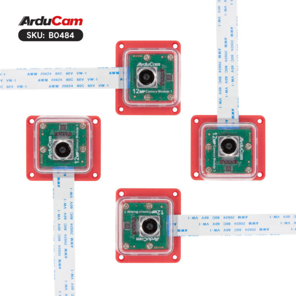 Arducam IMX708 Quad Camera Kit Pi B0484 3