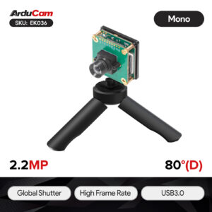 Arducam 2.2MP Mira220 MONO USB3 Camera Shield EK036 1