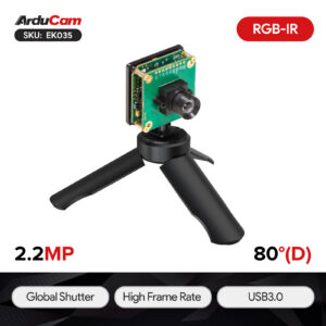 Arducam 2.2MP Mira220 RGB IR USB3 Camera Shield EK035 1