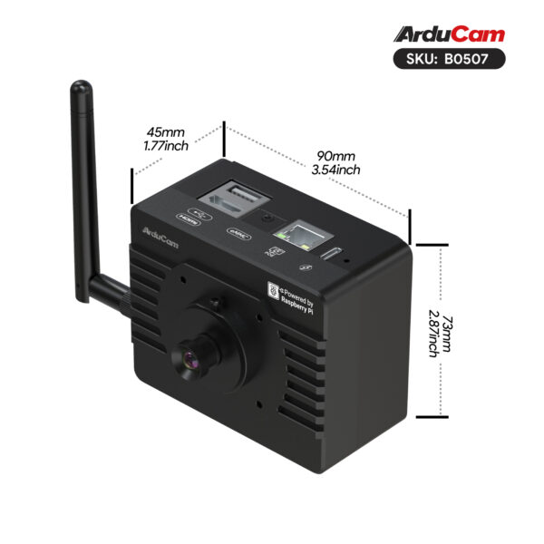 Arducam AR0234 AI Camera Kit Pi B0507 9